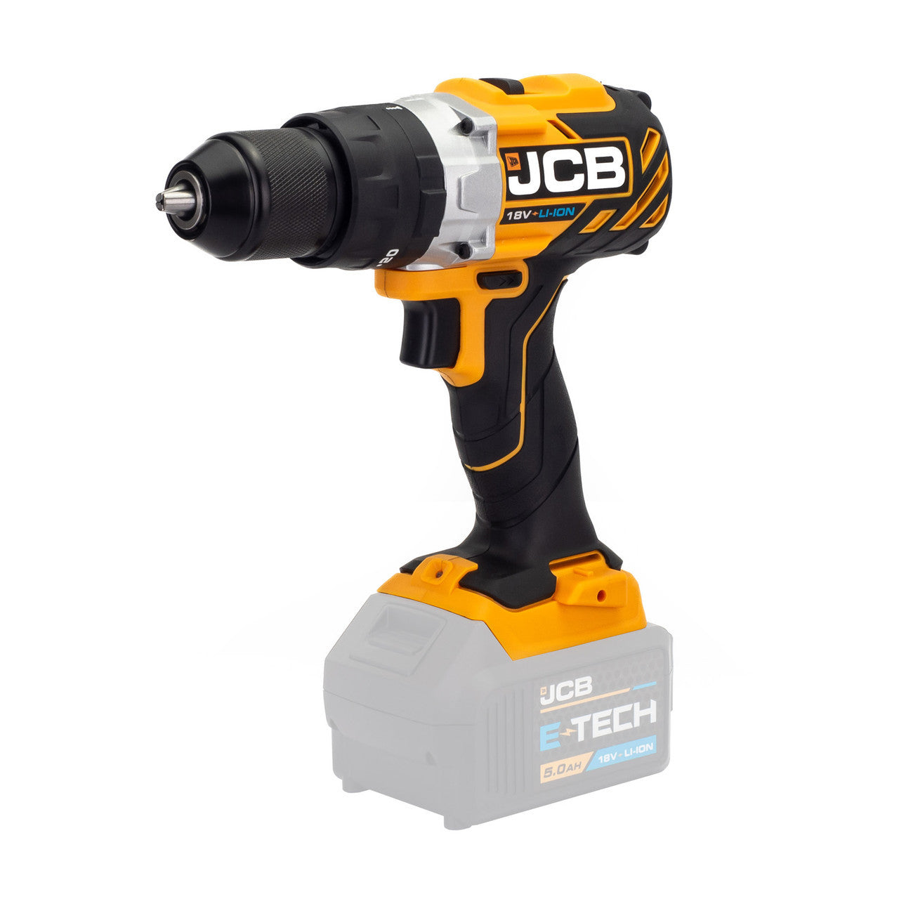 JCB 21-18BLCD-B Brushless Cordless 18V Combi Drill (Body Only) - LED Light
