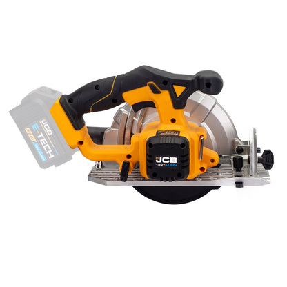 JCB 21-18CS-B Cordless 18v Circular Saw 165mm Ø (Body Only)