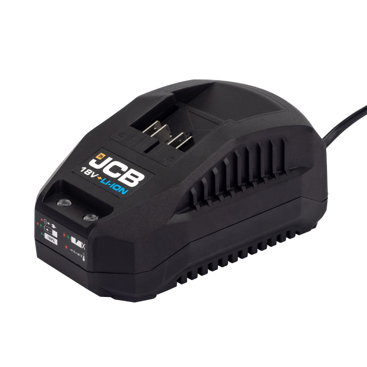 JCB 21-184PK-VI Cordless 18v Brushless 4pc Kit - Drill, Driver, SDS, Inspection Light