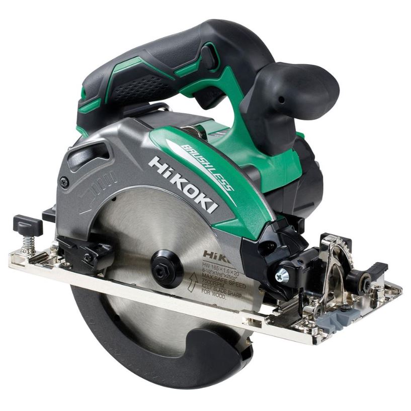 Hikoki C18DBAL 18v Brushless 165mm Circular Saw - 66mm Cutting Depth - Body Only